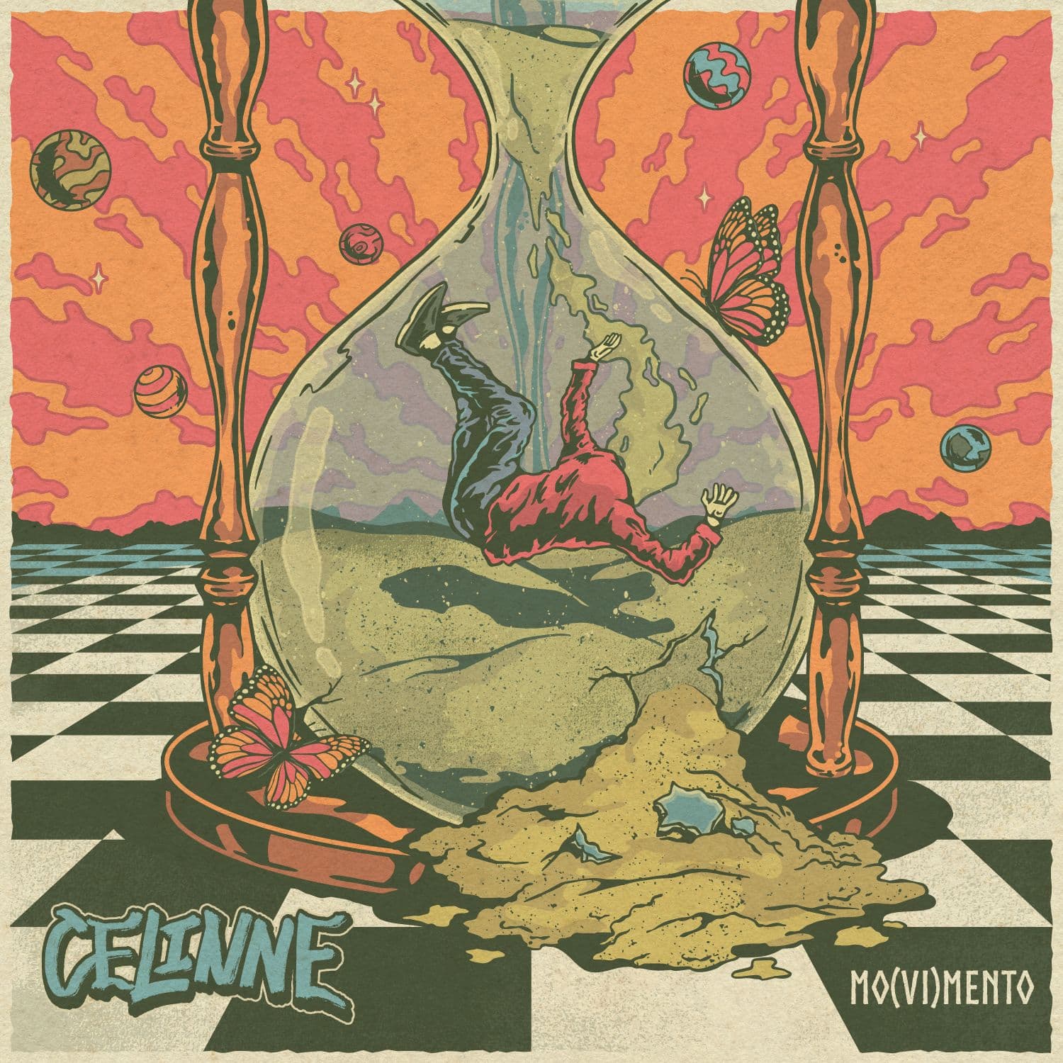Prévia borrada da capa do próximo álbum da Celinne